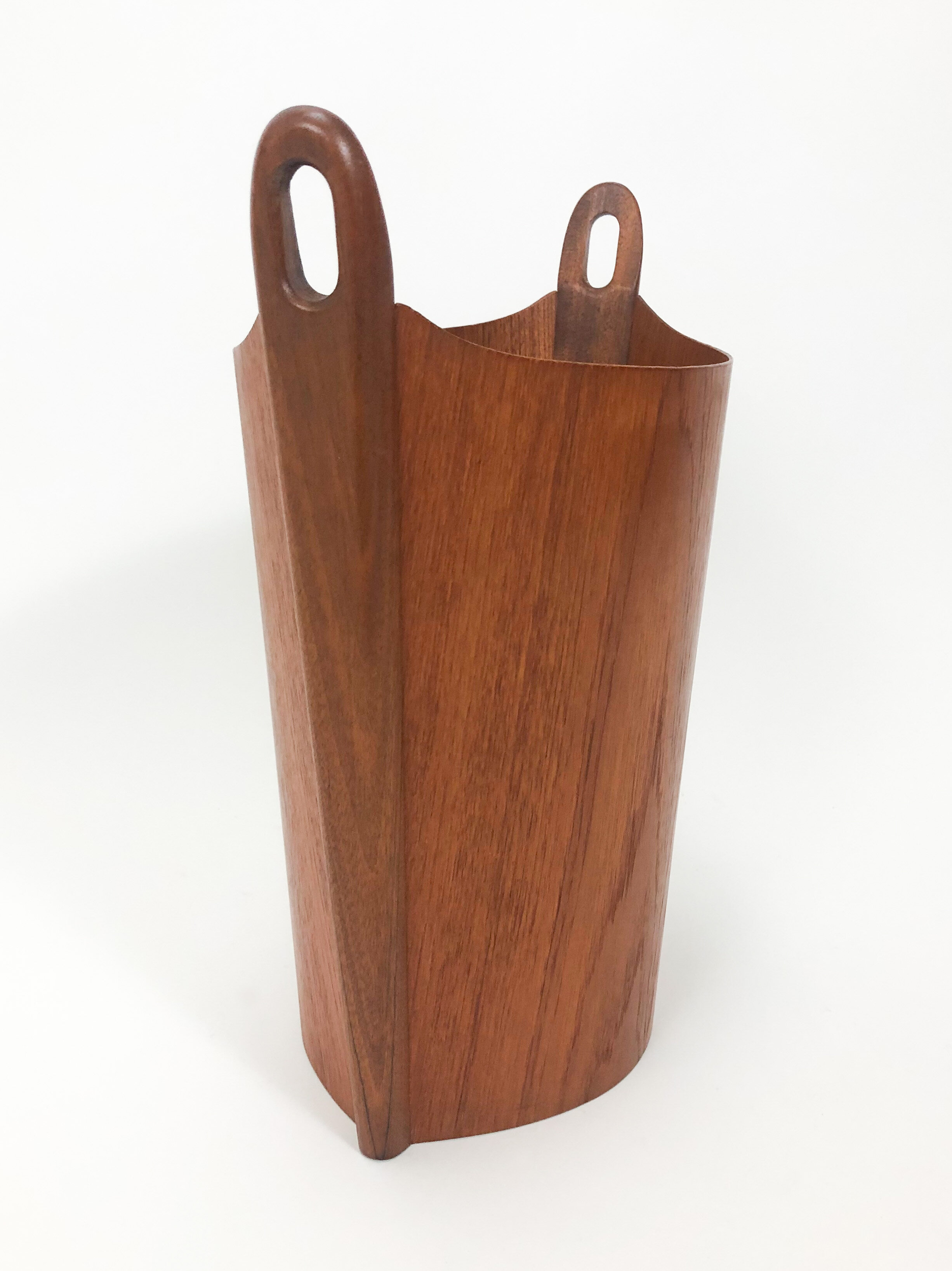 Teak Wastebasket