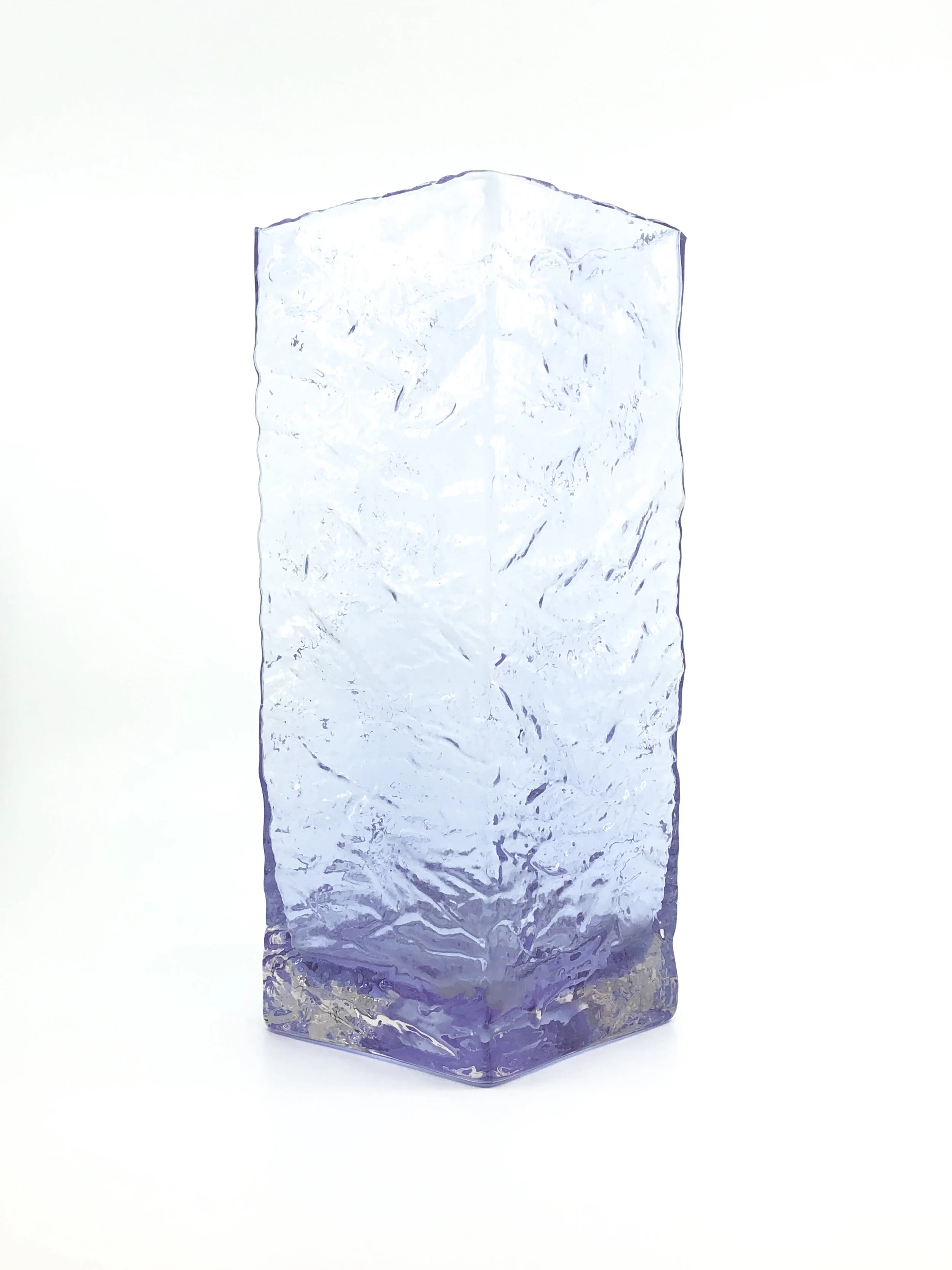 Textured Glass Vase