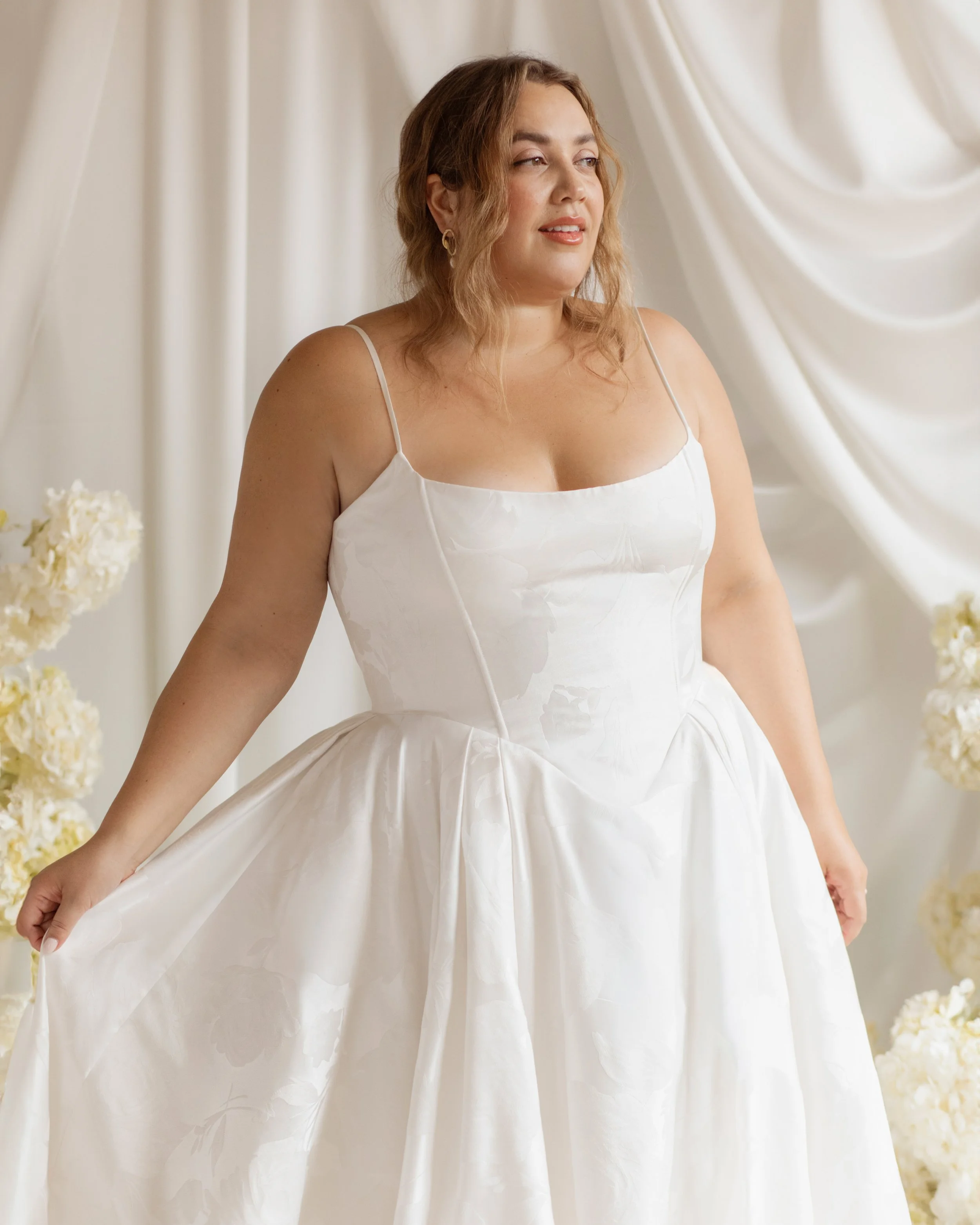 Sarah (sampled in sizes 10 + 20)