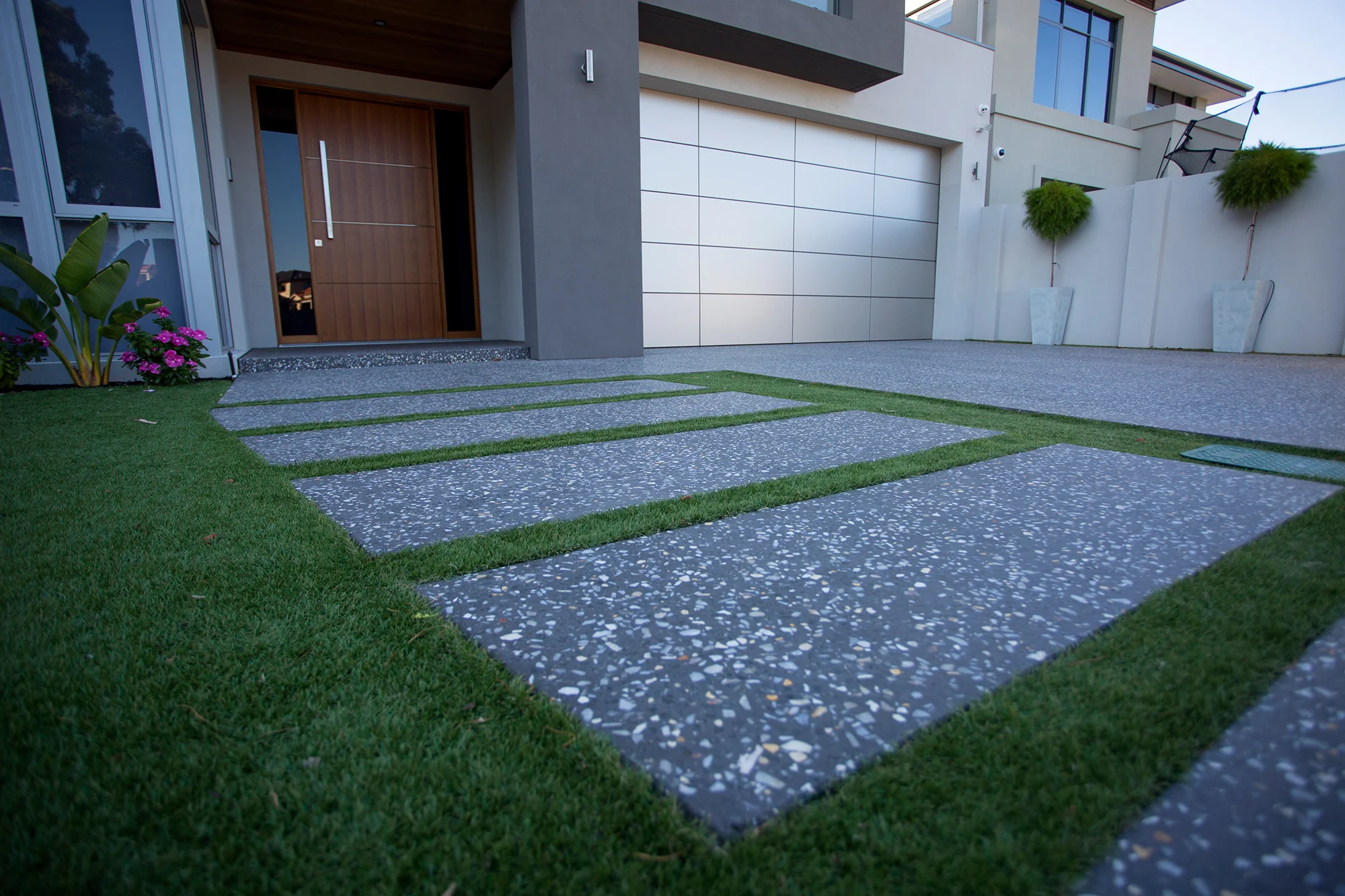 Sorrento Stone. Perth Concrete Specialists. Honed Concrete