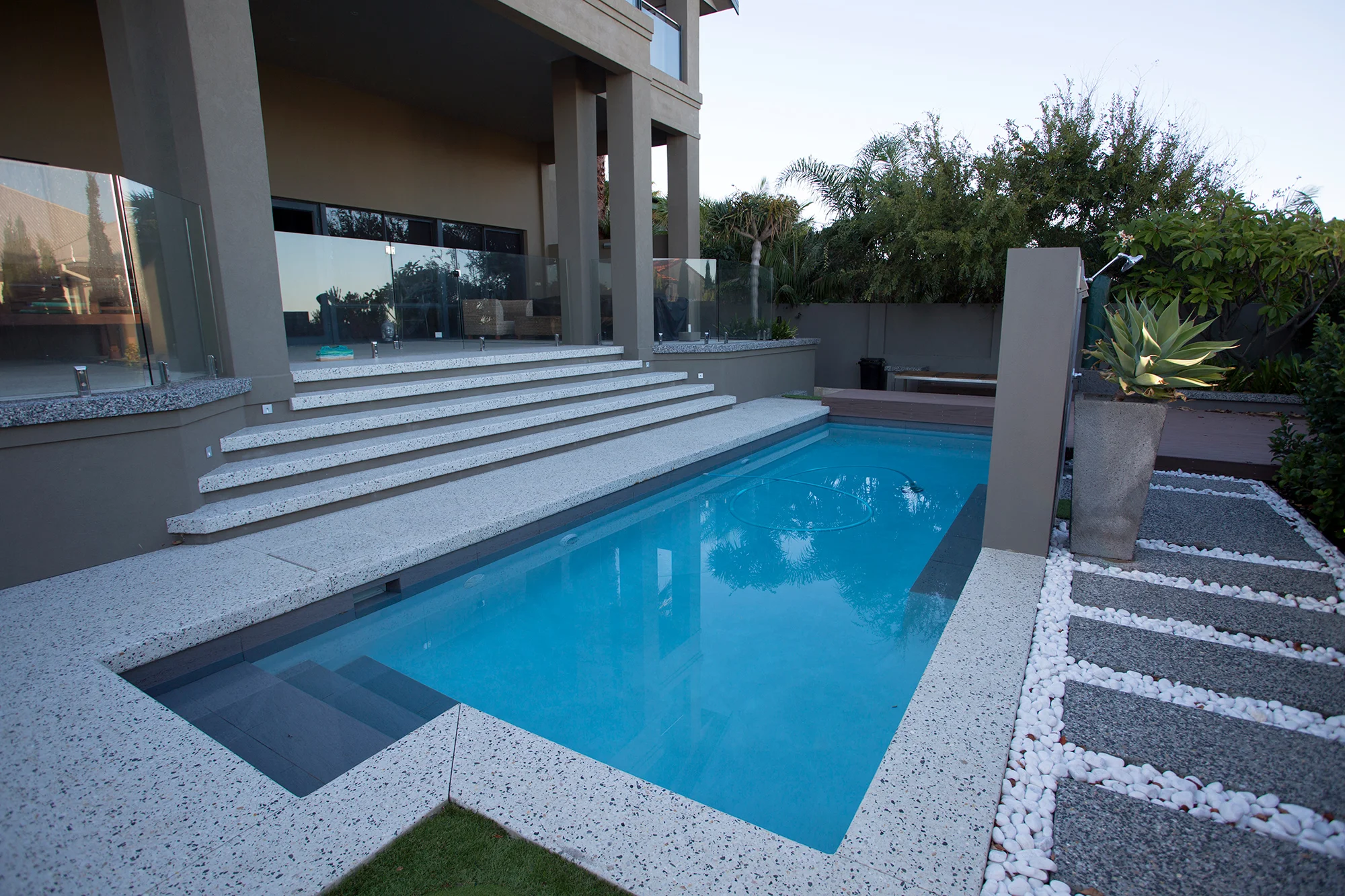 Sorrento Stone. Perth Concrete Specialists. Honed Concrete