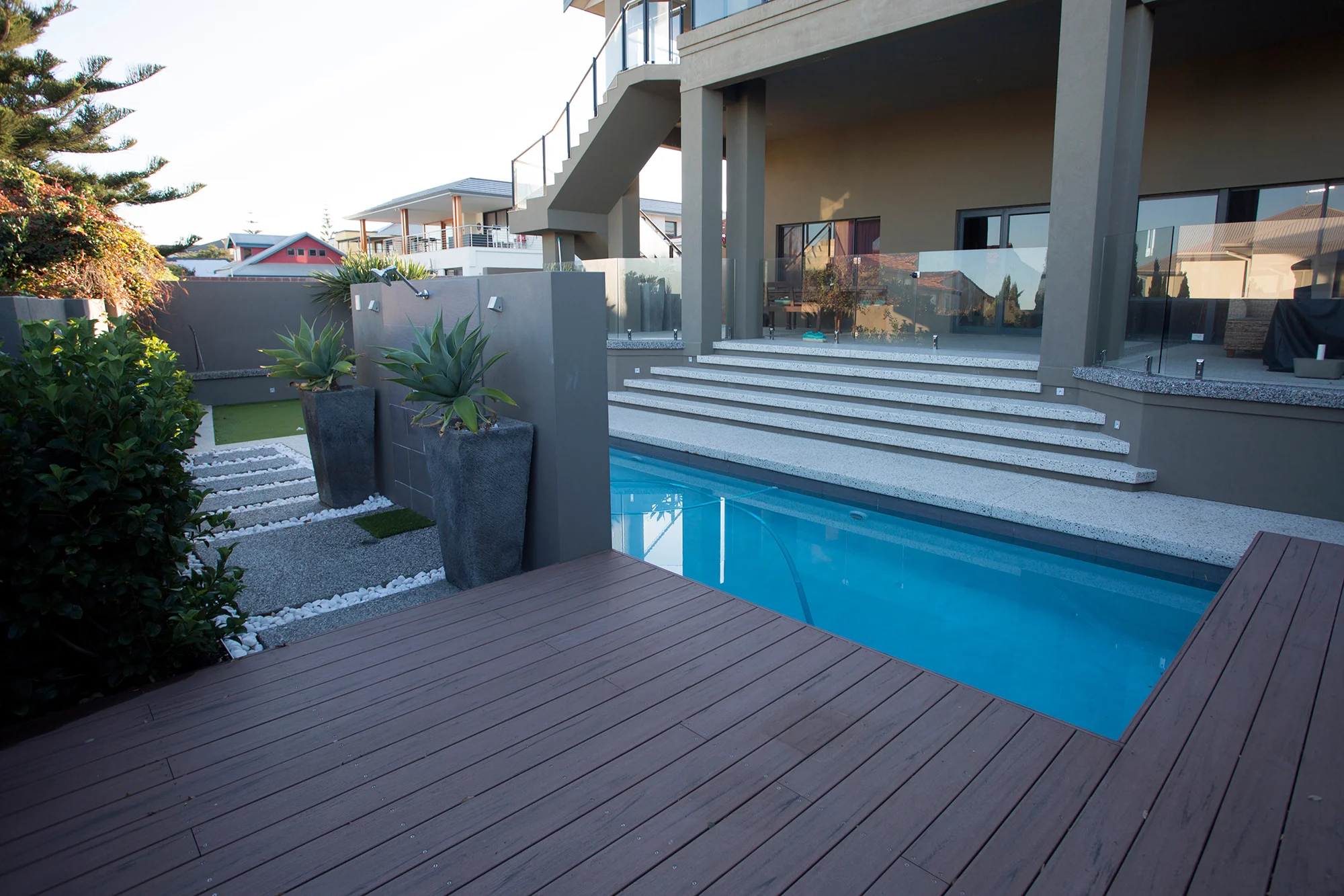 Sorrento Stone. Perth Concrete Specialists. Pool Edging.