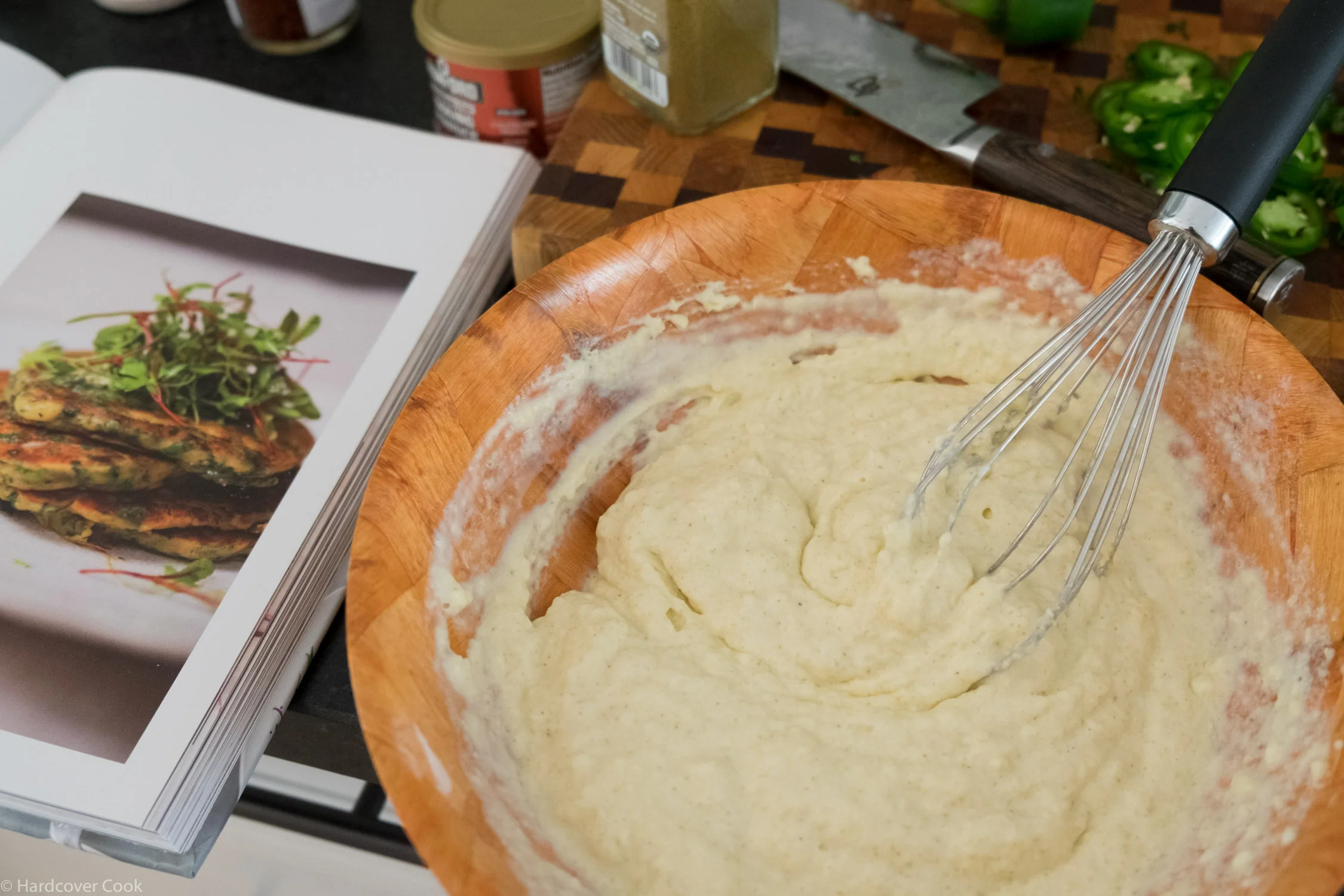 Messy prep. . .