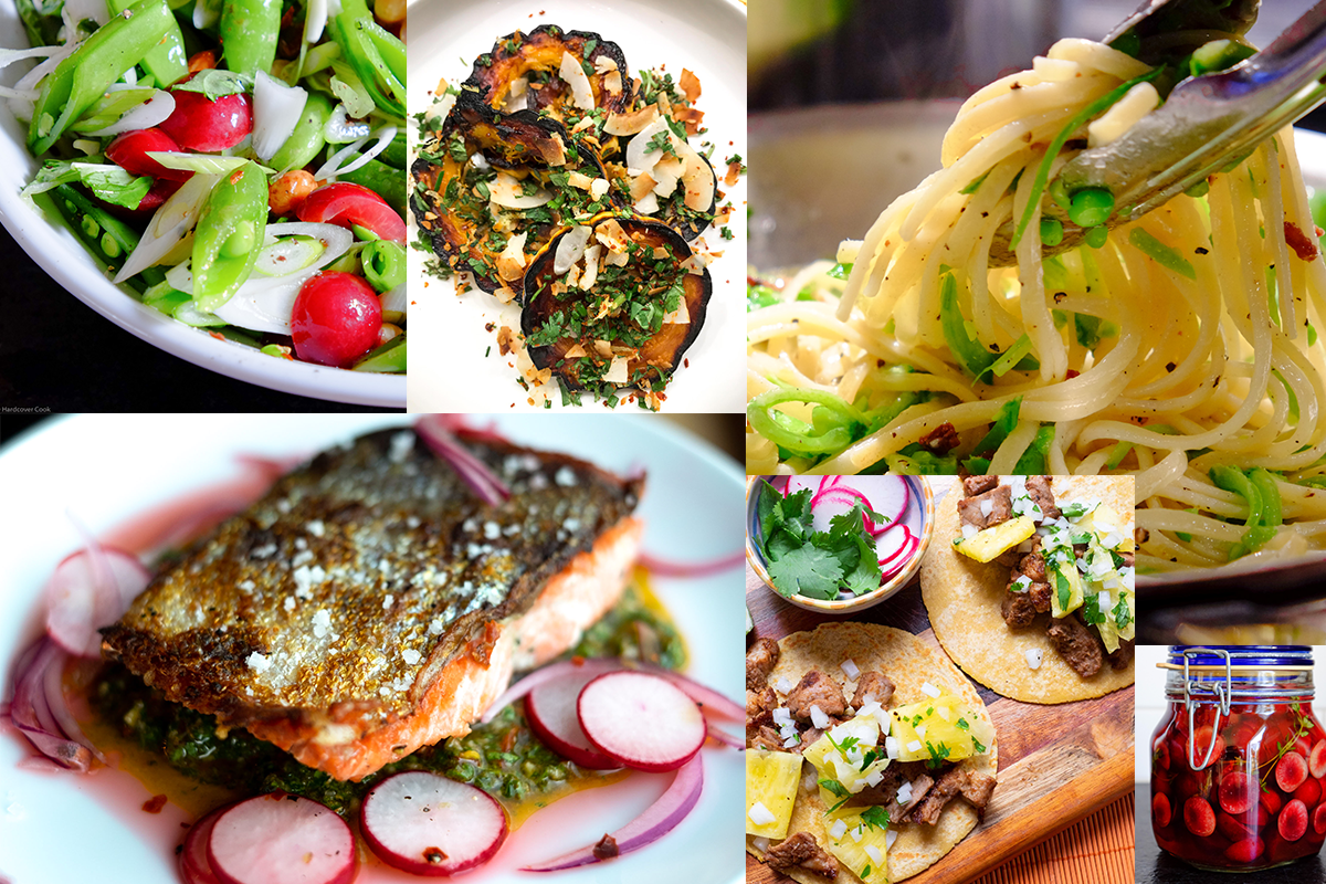A few of my favorite recipes from Six Seasons and Dining In , September cookbook club picks