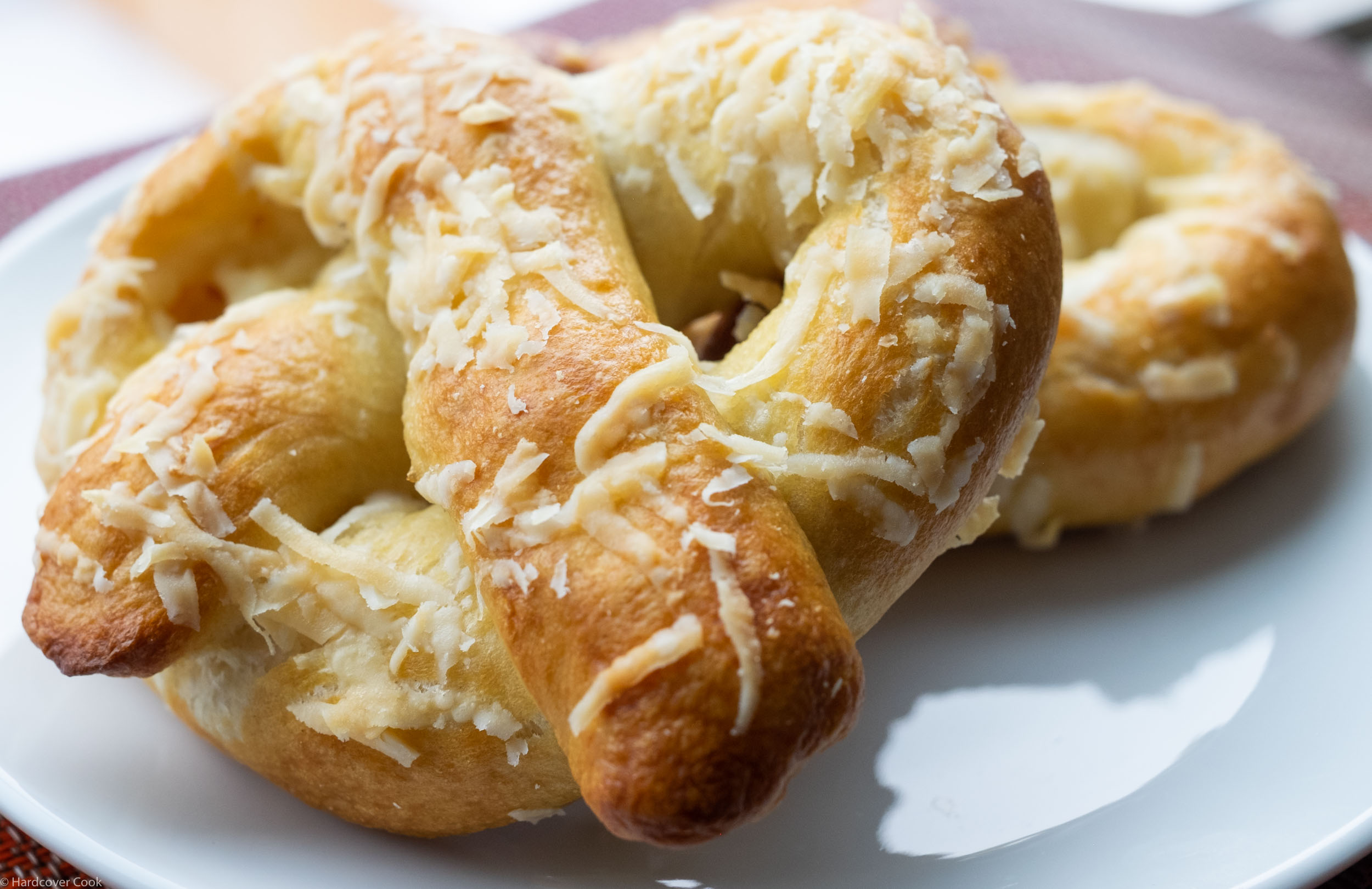 Croque Monsieur Stuffed Pretzels p. 82. Recipe here.