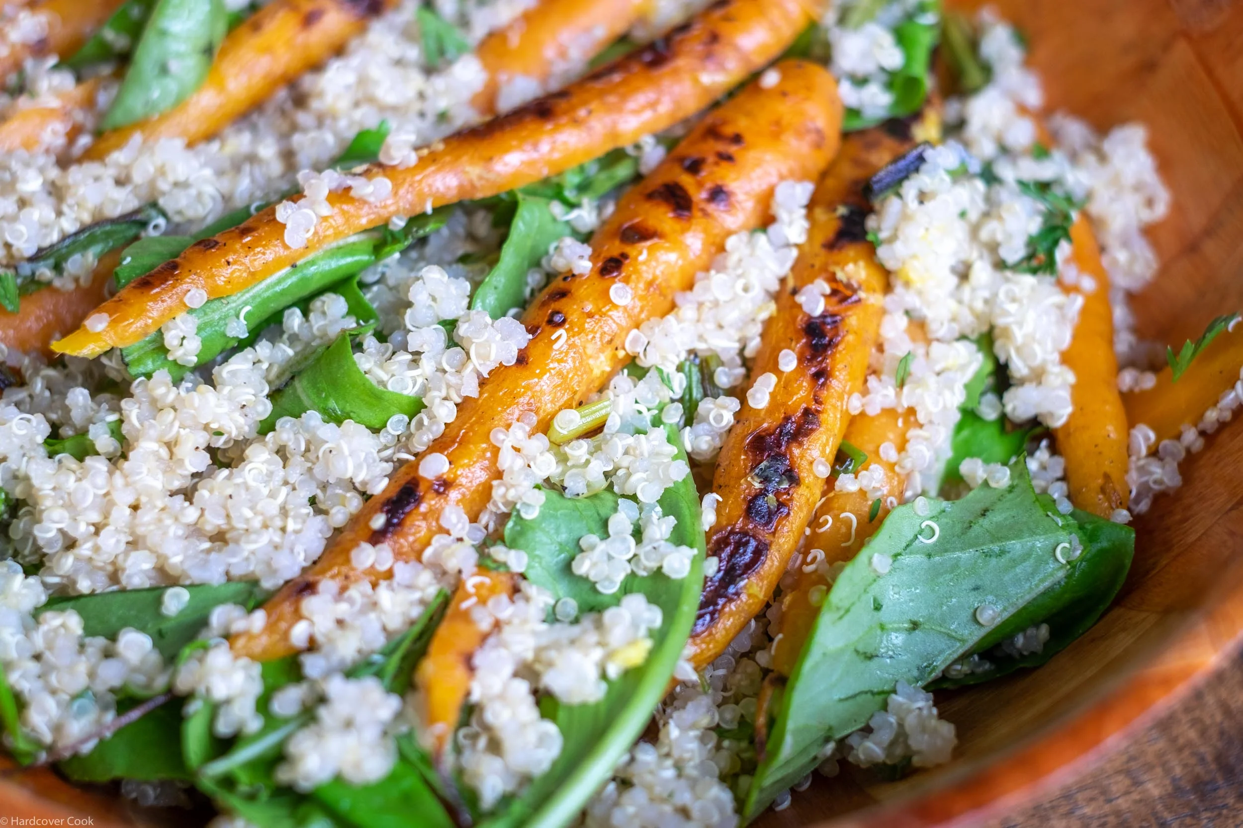 Quinoa & Carrot Salad with Meyer Lemon Vinaigrette from Thank You For Smoking