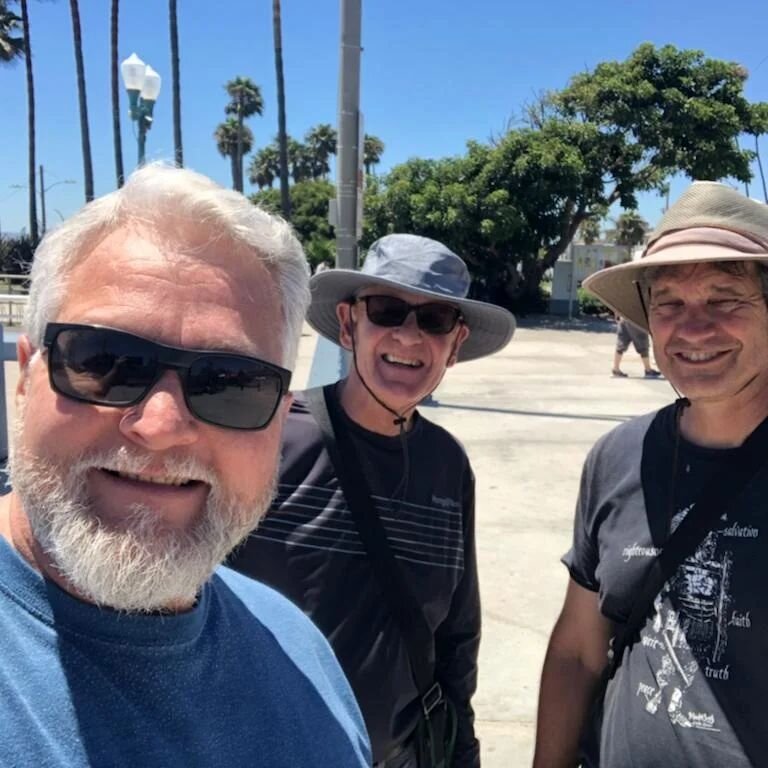 Back out witnessing at seal beach pier