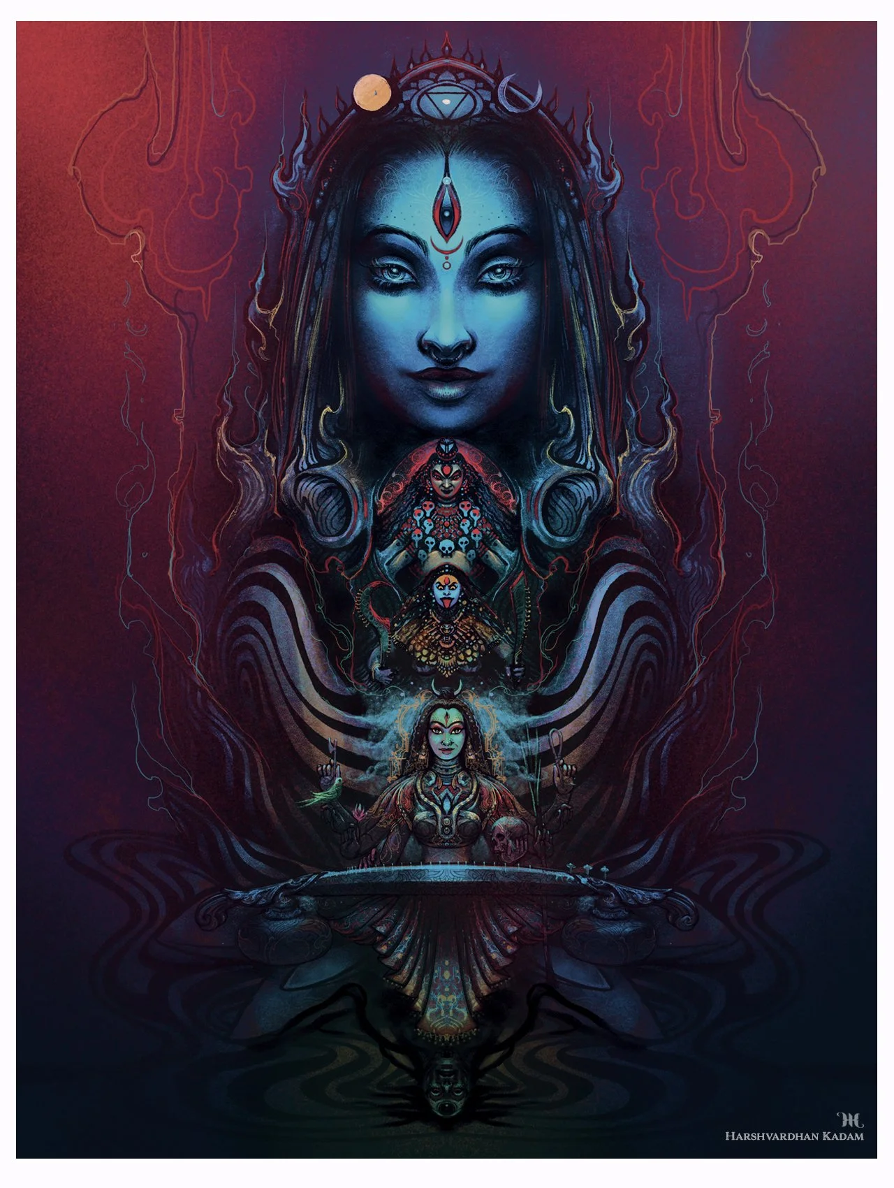 Ma Tara and three manifestations.jpg