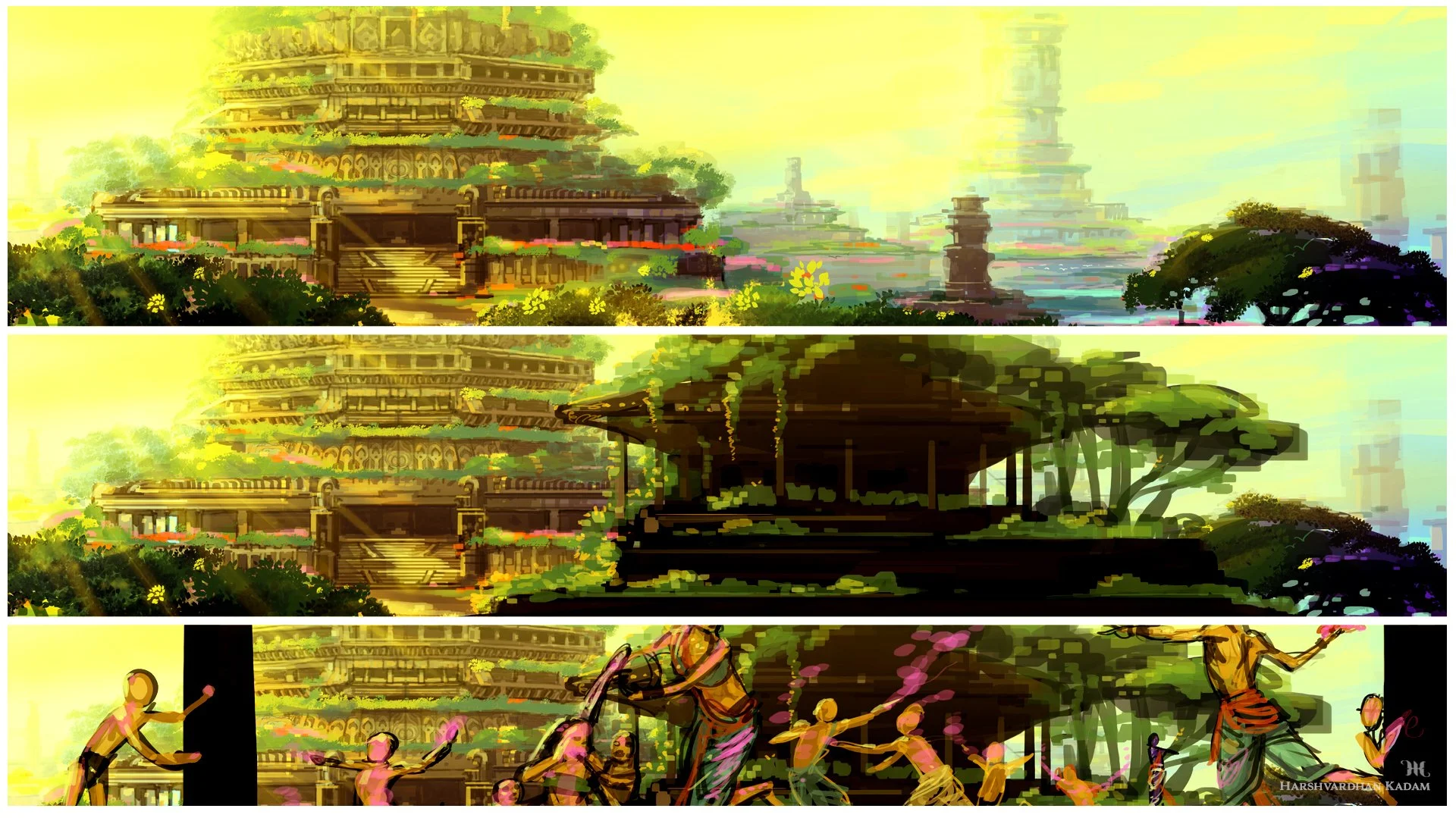Dwarka Holi concept art.jpg