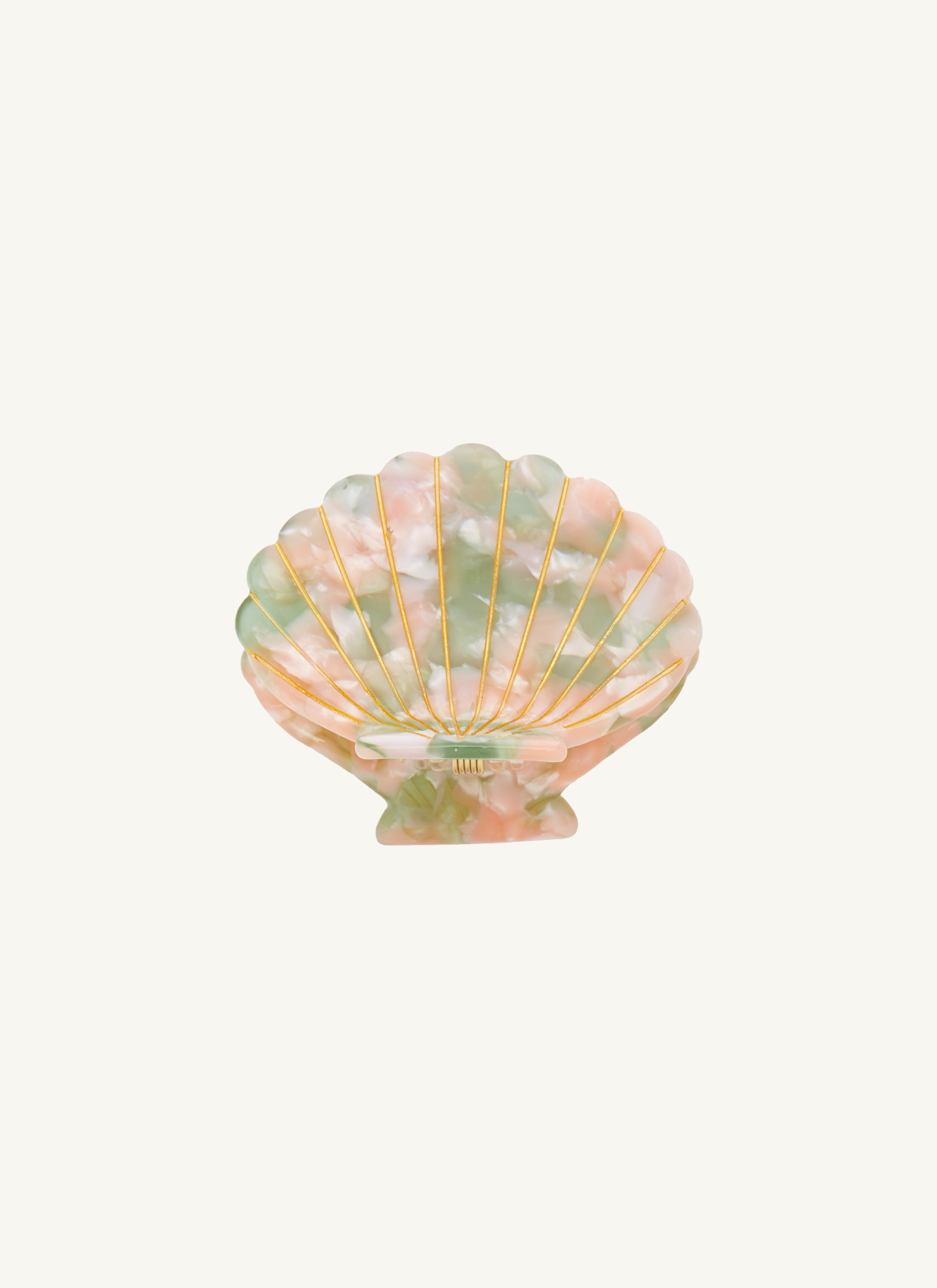 SS0019 BELLA HAIR CLIP GREEN PINK .jpg