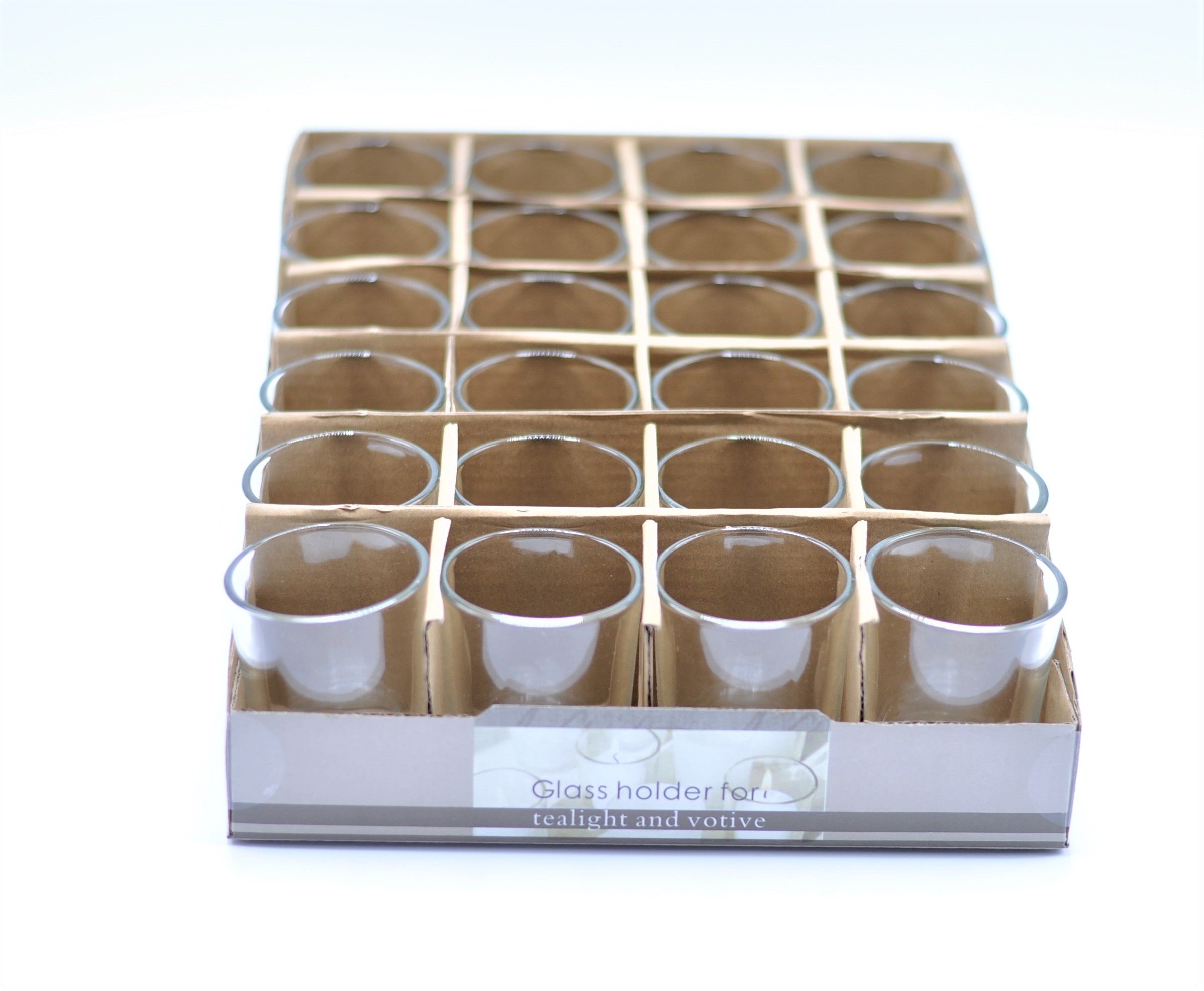 GLASS TEALIGHT HOLDER