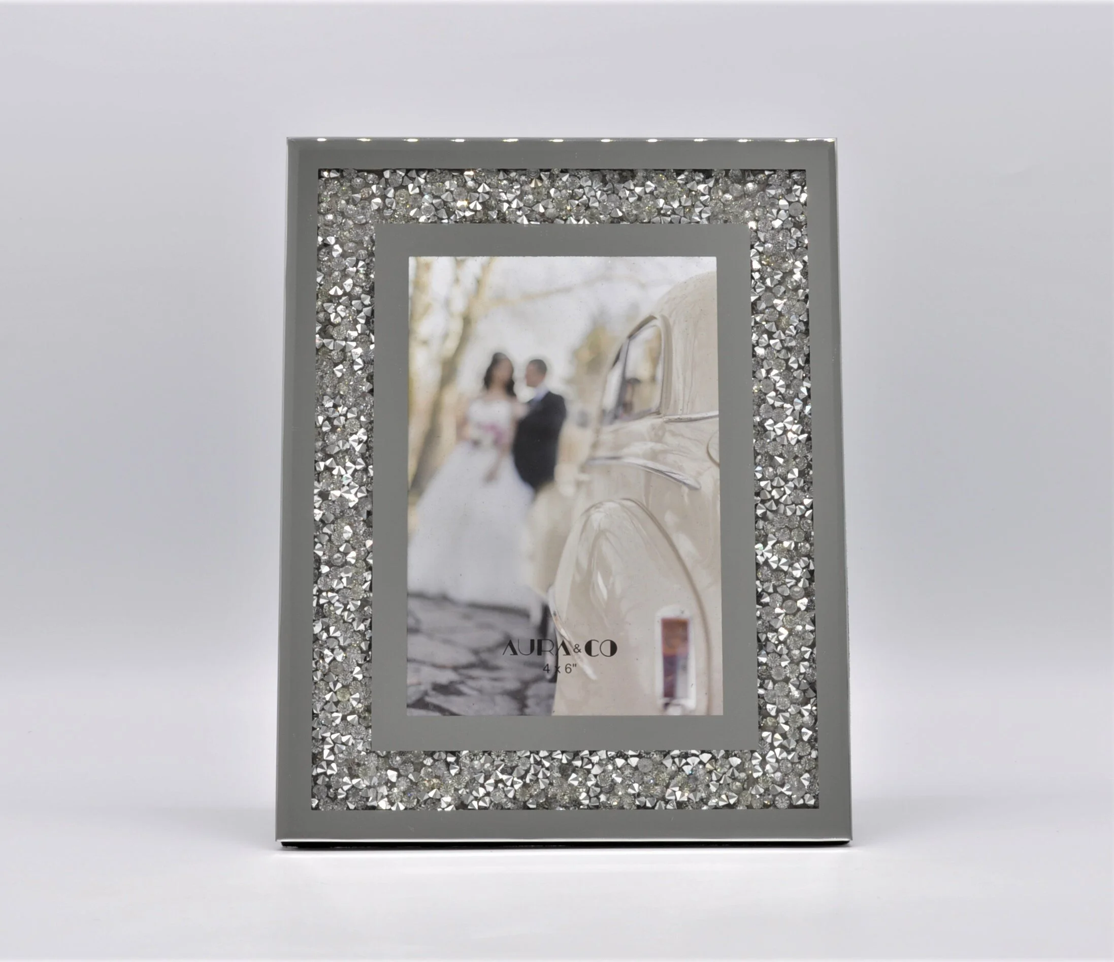 AUDREY GLASS PHOTO FRAME 