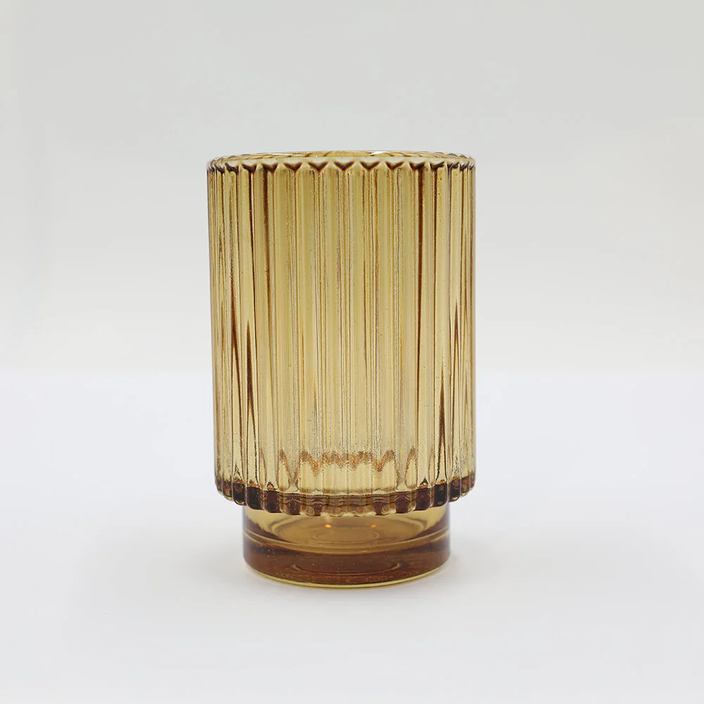 D8.8X15CMH COLORED GLASS HOLDER - YELLOW