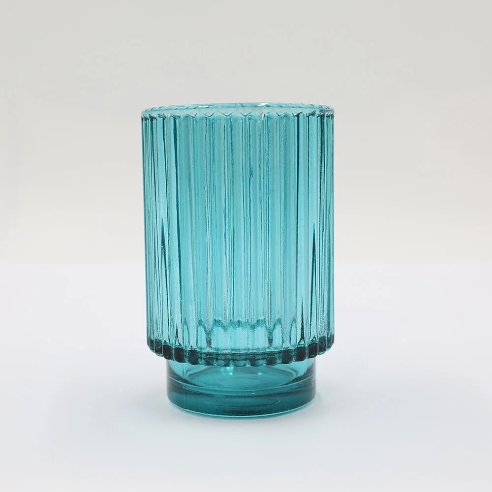 D8.8X15CMH COLORED GLASS HOLDER  - GREEN