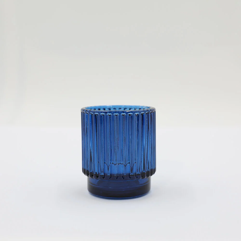 D7X8CMH COLORED GLASS HOLDER - BLUE