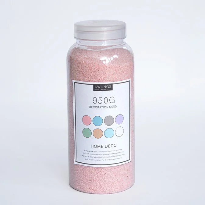 950G COLOR SAND DECORATION - PINK