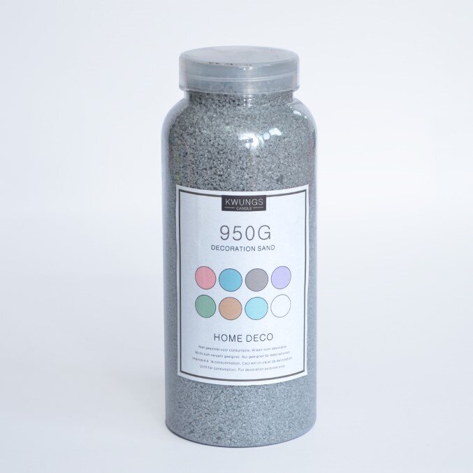 950G COLOR SAND DECORATION - GREY