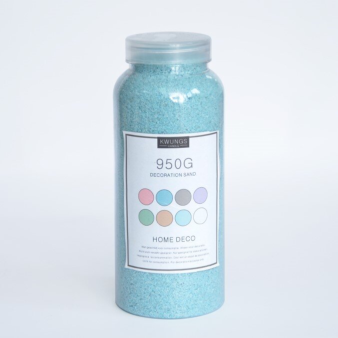 950G COLOR SAND DECORATION -  BLUE