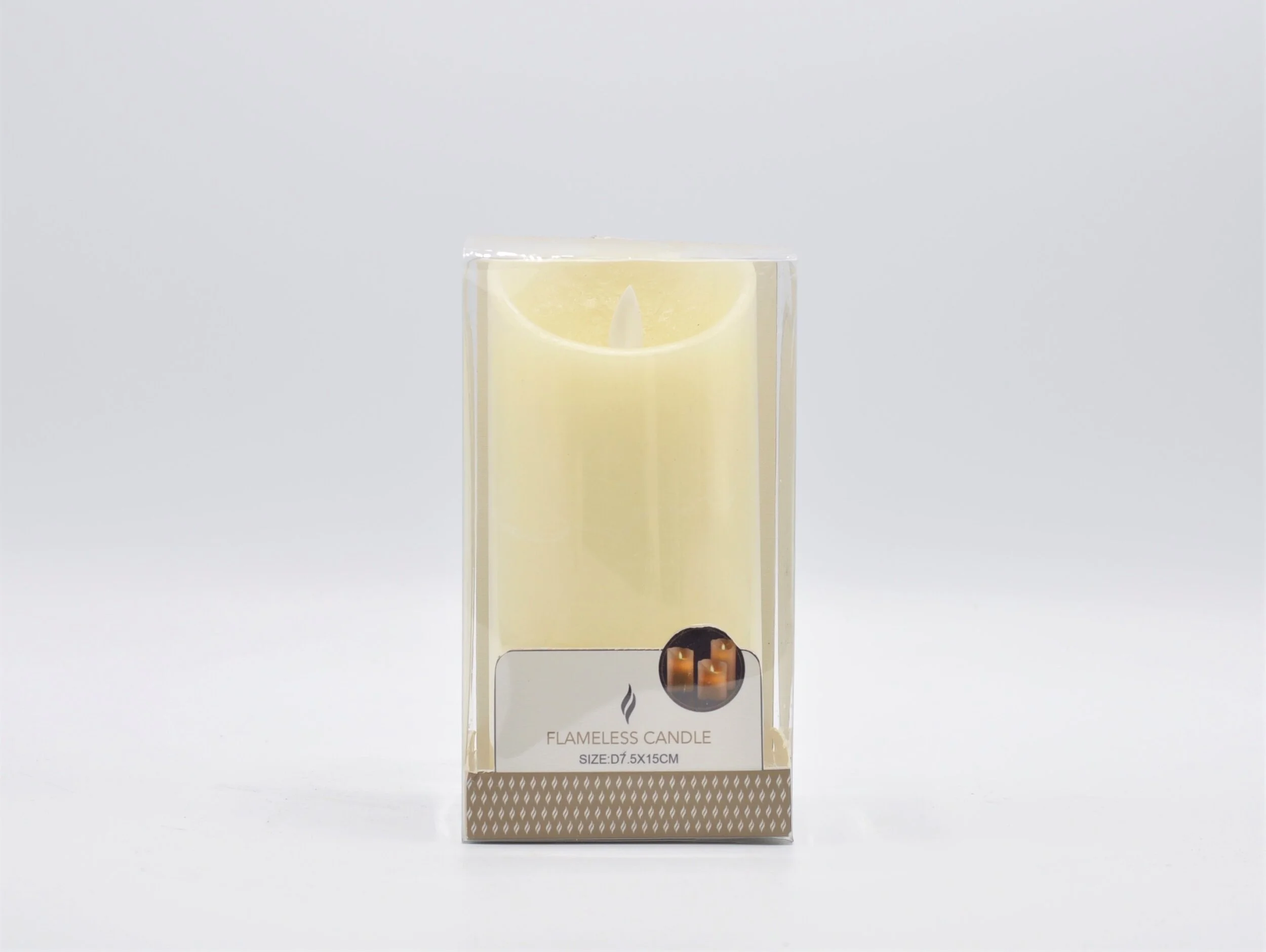7.5X16CM FLICKERING LED CANDLE   