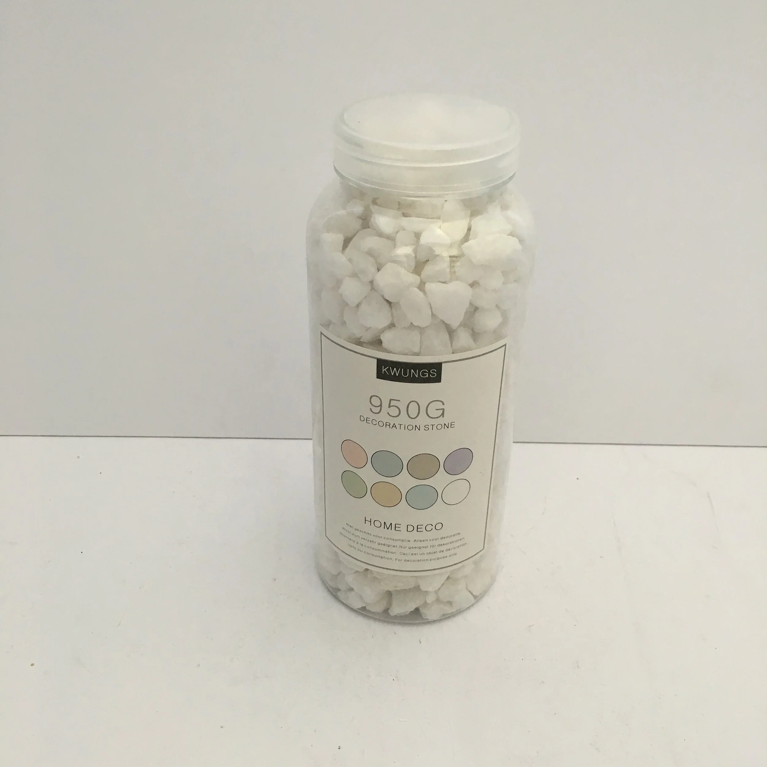 950G  DECORATION STONE - WHITE