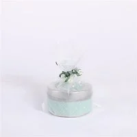 TIN CANDLE IN ORAGANZA BAG