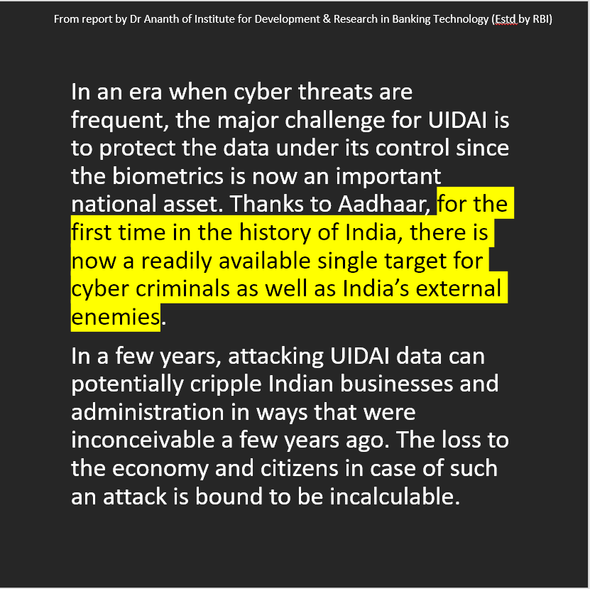 Rethink Aadhaar writes to Home Affairs Committee on security issues of Aadhaar