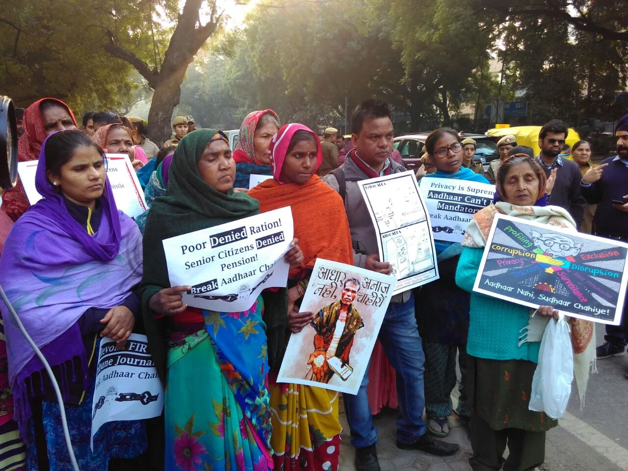 January 12: Month of Action Against Aadhaar Begins 