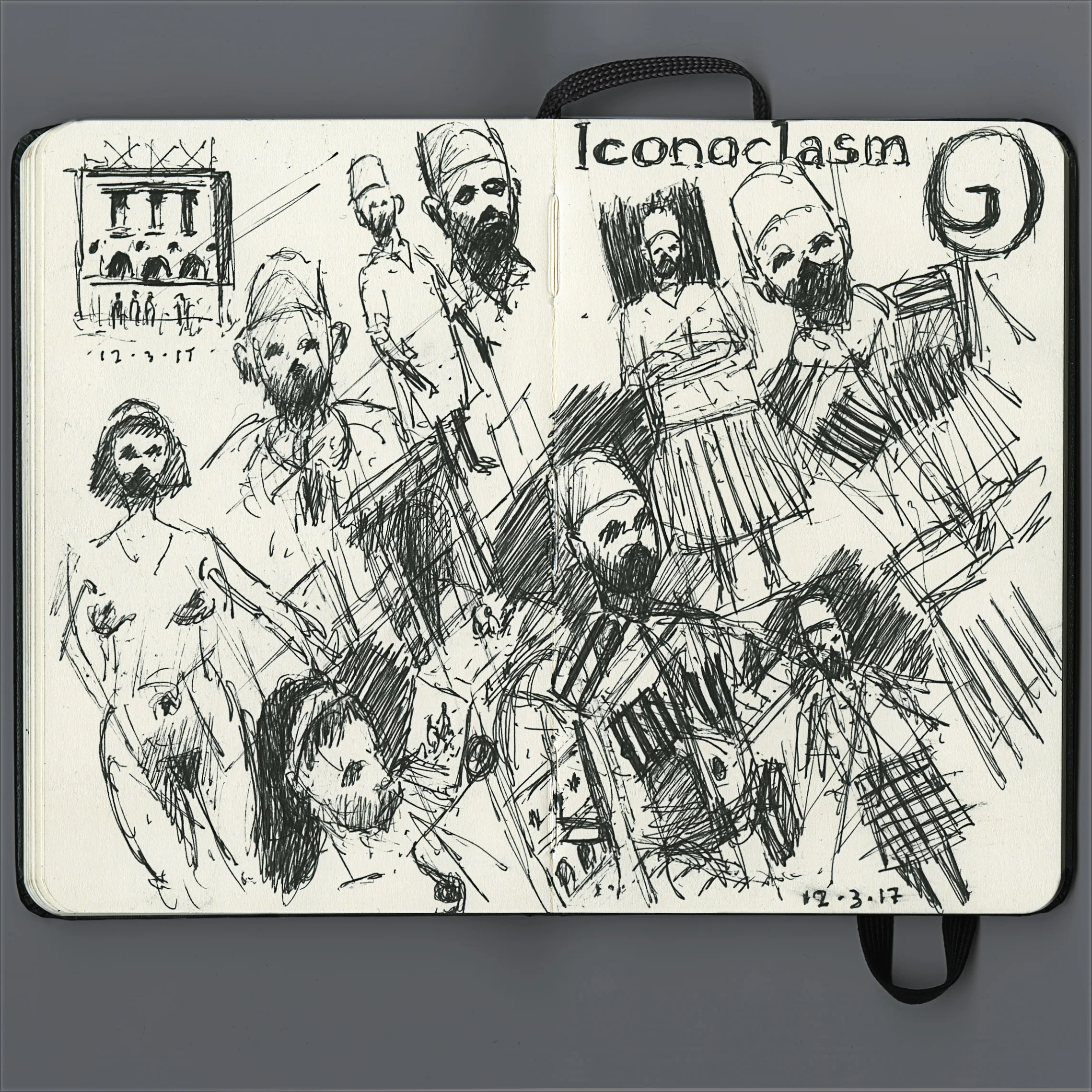 PLQ Moleskine Sketch Book March 2017