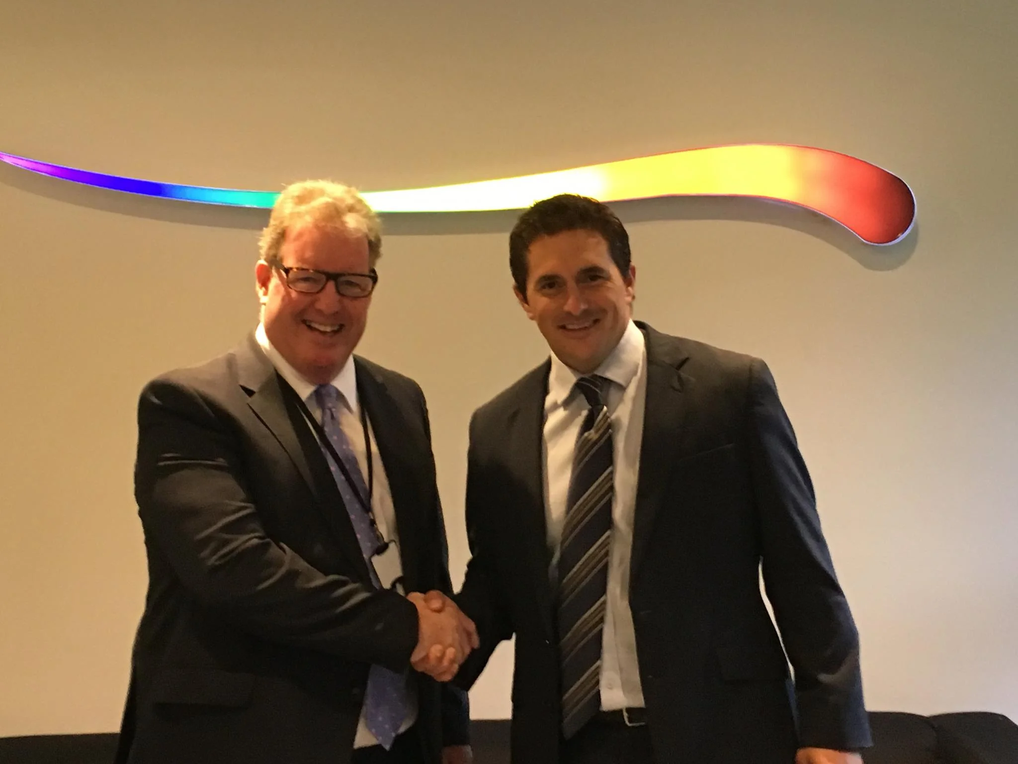 Johnny Mercer, MP for Plymouth Moor View, meets Artemis' CEO Nick Hurst.