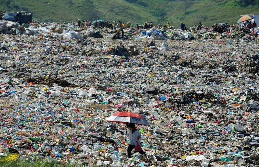 The city landfill of Cagayan De Oro