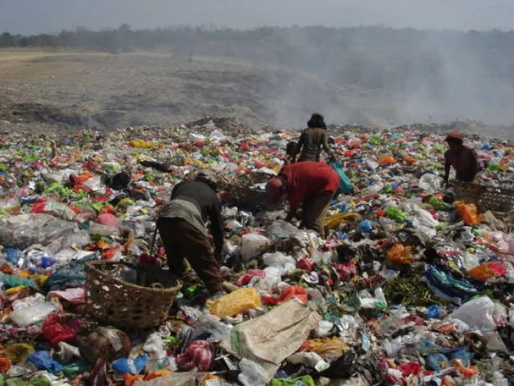 The city landfill of Cagayan De Oro, The Philippines.