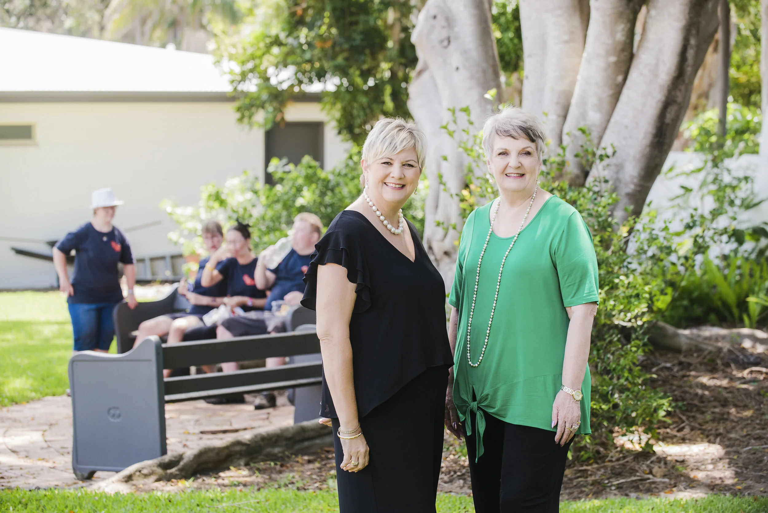 Anne Nioa and Carmel Crouch.