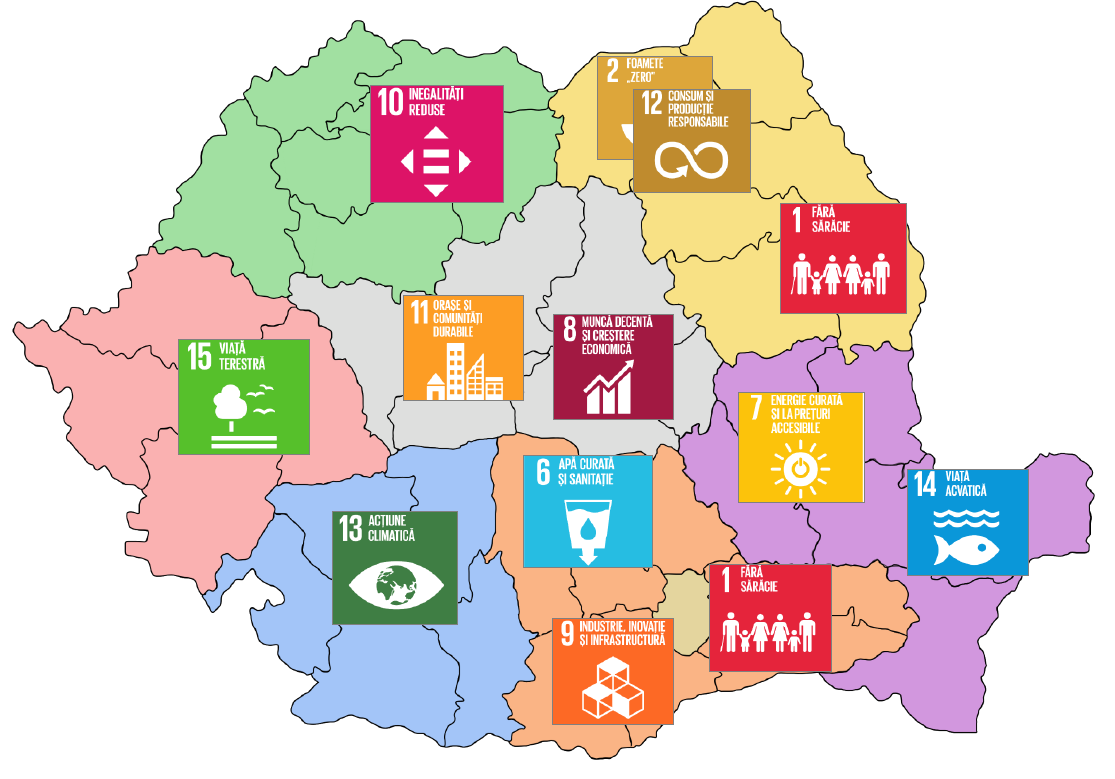 Harta regiuni dezvoltare