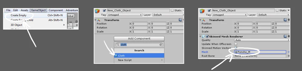 How to Poncho - Unity Cloth Tutorial — Polygon Treehouse