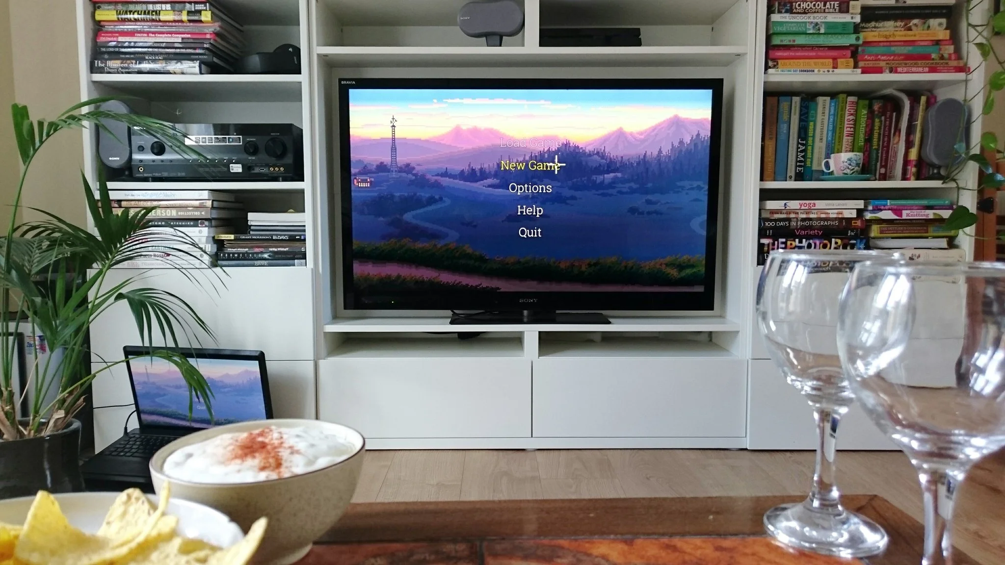 Our Thimbleweed set-up :)