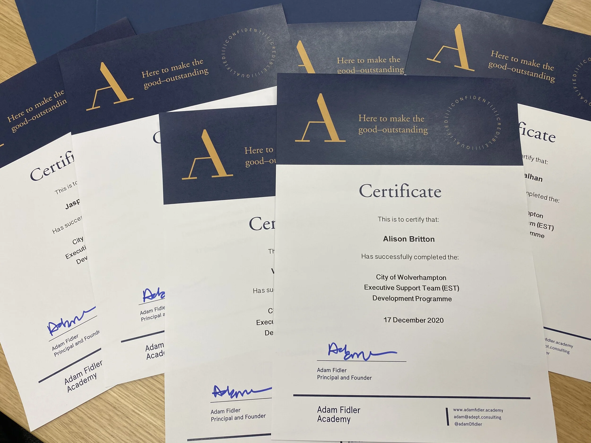 In-house EA Development Programmes