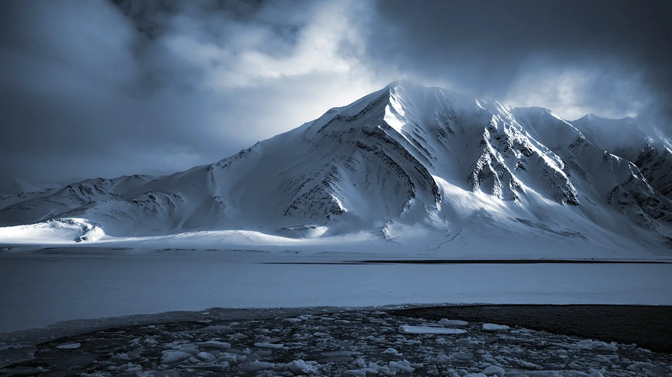 Carved rock mountain