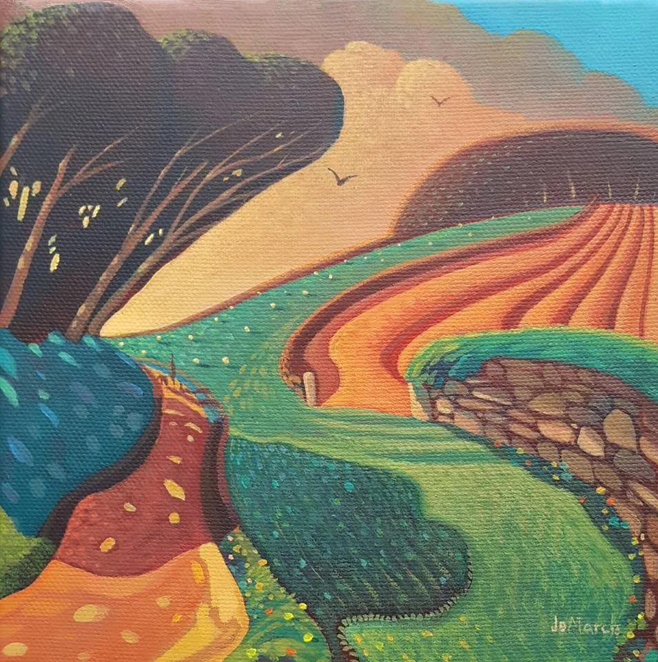 Path Through The Fields