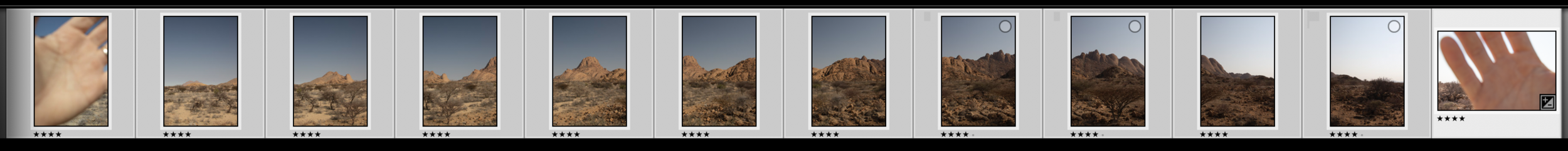 “Book-ending” your sequences can be especially useful when it comes to editing and stitching your images later on.