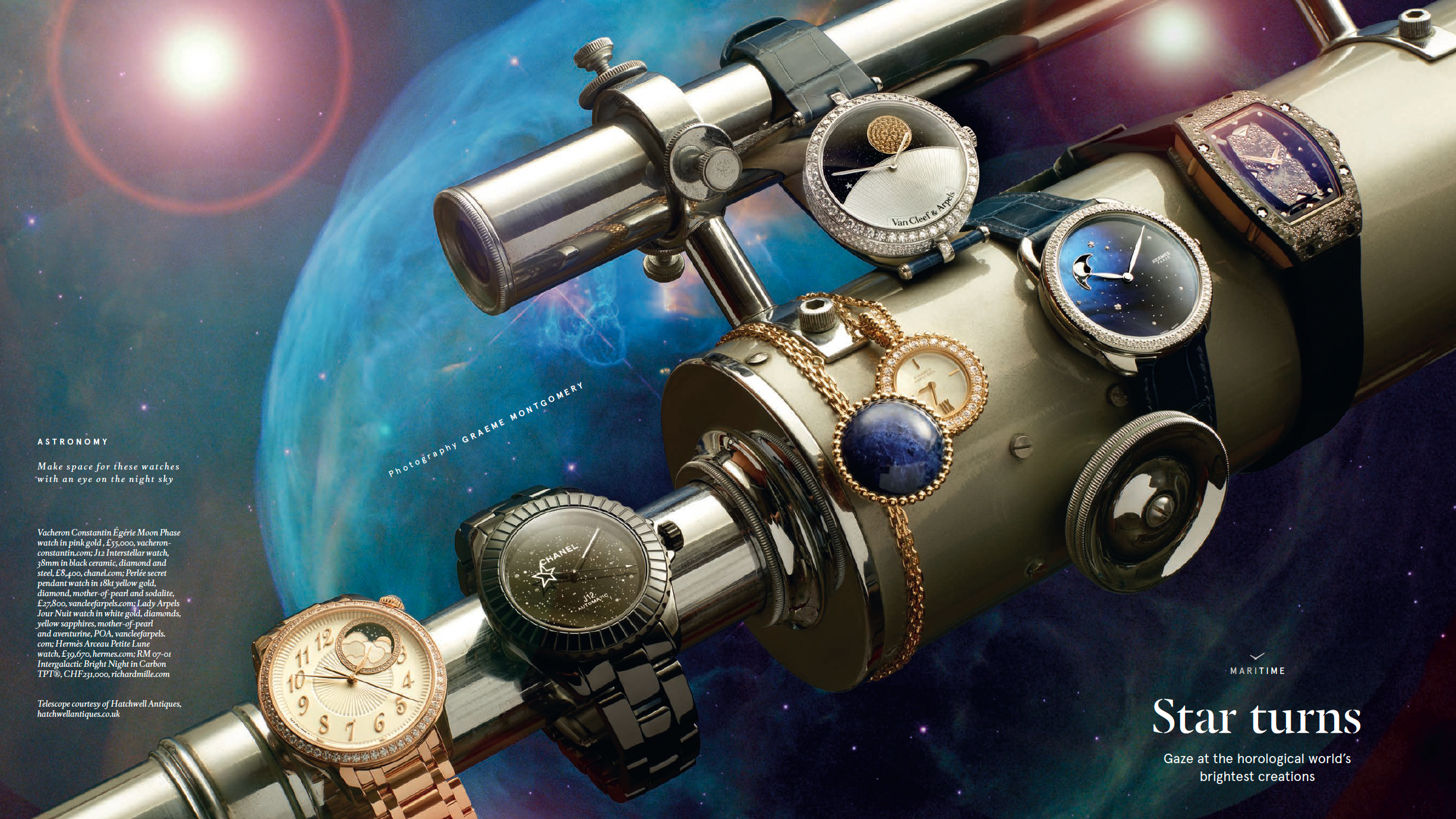 BOAT international Watches 2023 by Graeme Montgomery
