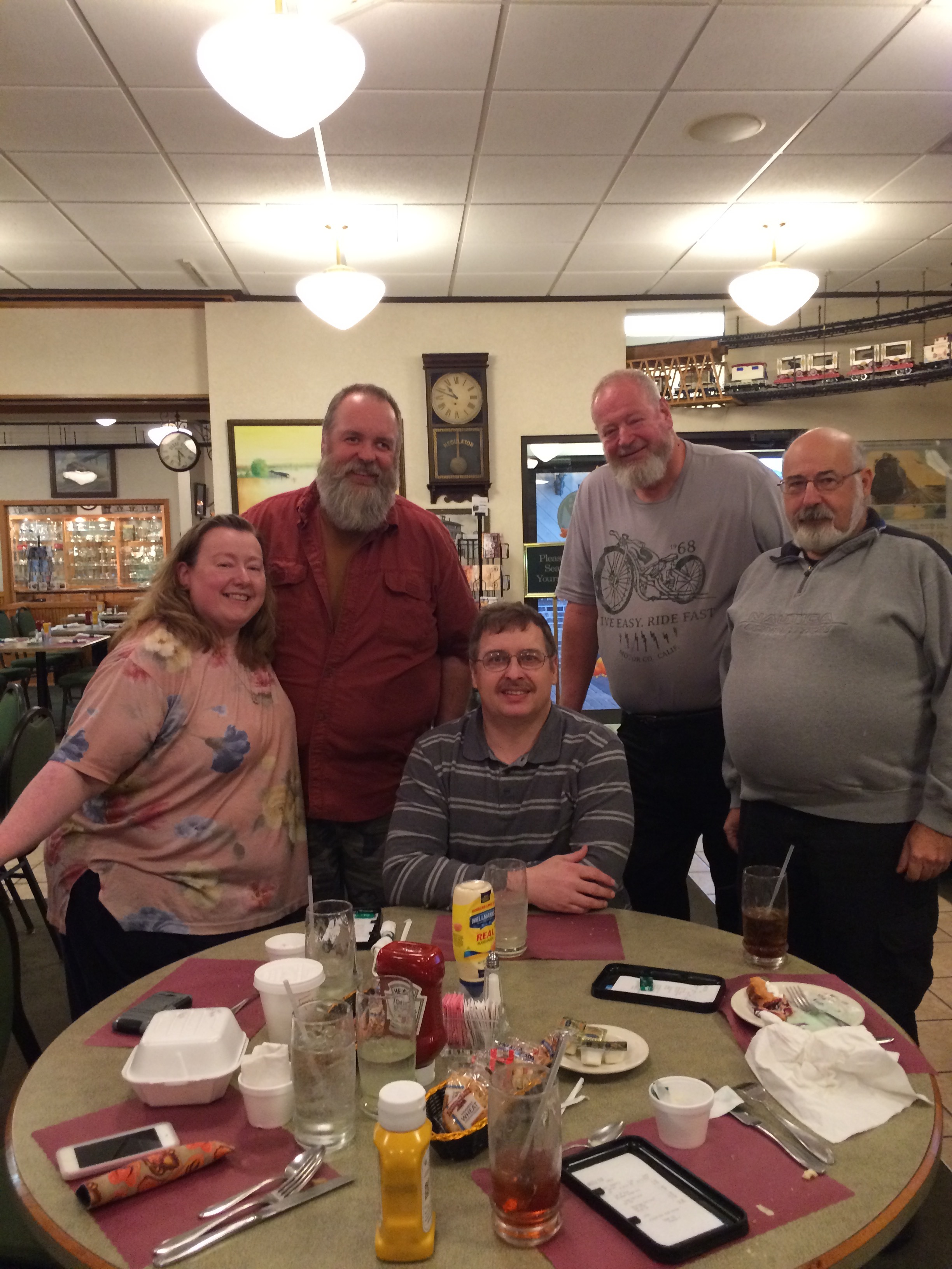 Laura, John, Jim, Joe and Mel.