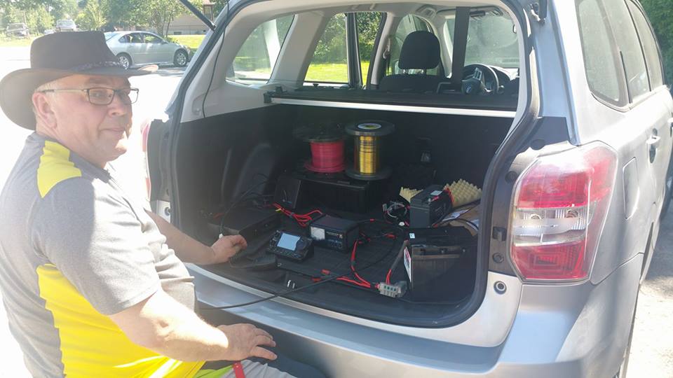 George's rig.