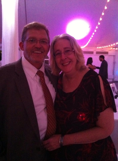 Jim, KB9THM with his wife, Kathy, KC9ESY.