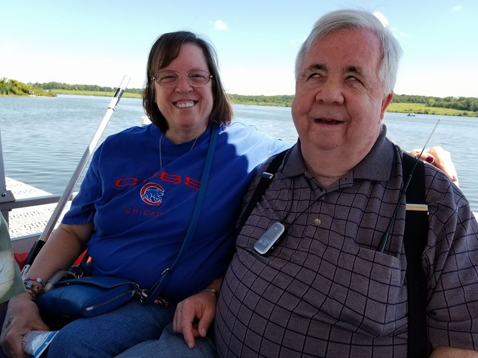 Our special guests - Stephanie (KA9WKD) and Hap (KC9RP) Holly.