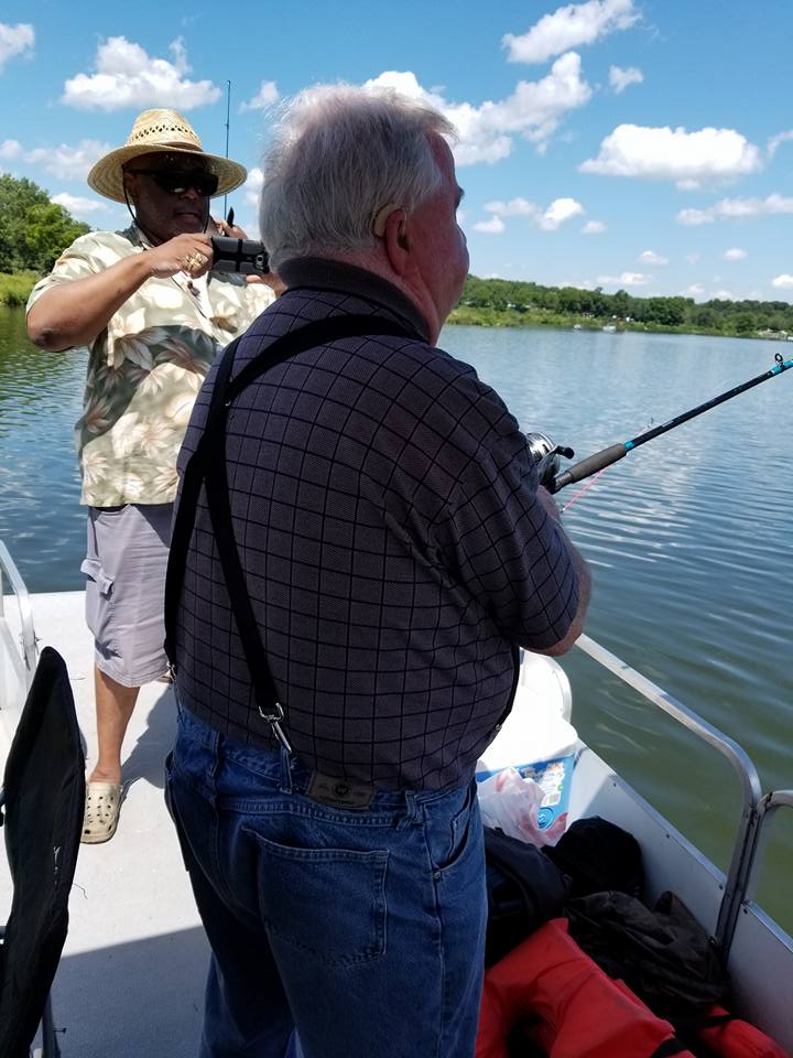 Hap is ready to cast off.