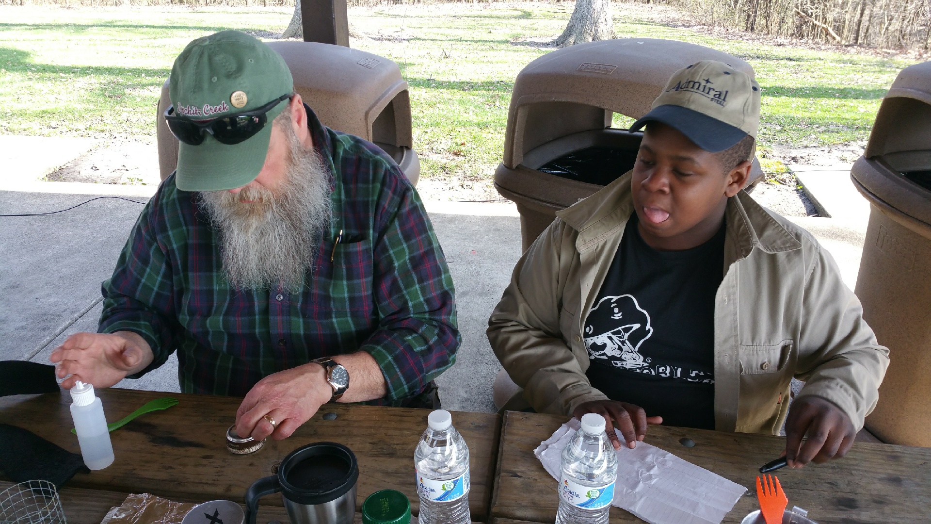 John (KD9BYW) and Pastor Carl's son.