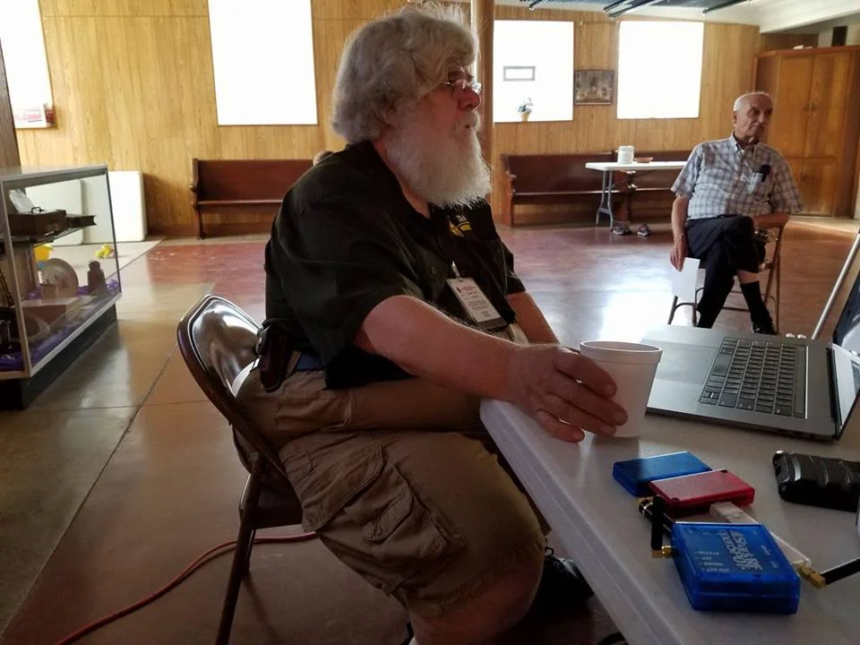 Dick (WA9NNN) ran a great presentation on digital radio.