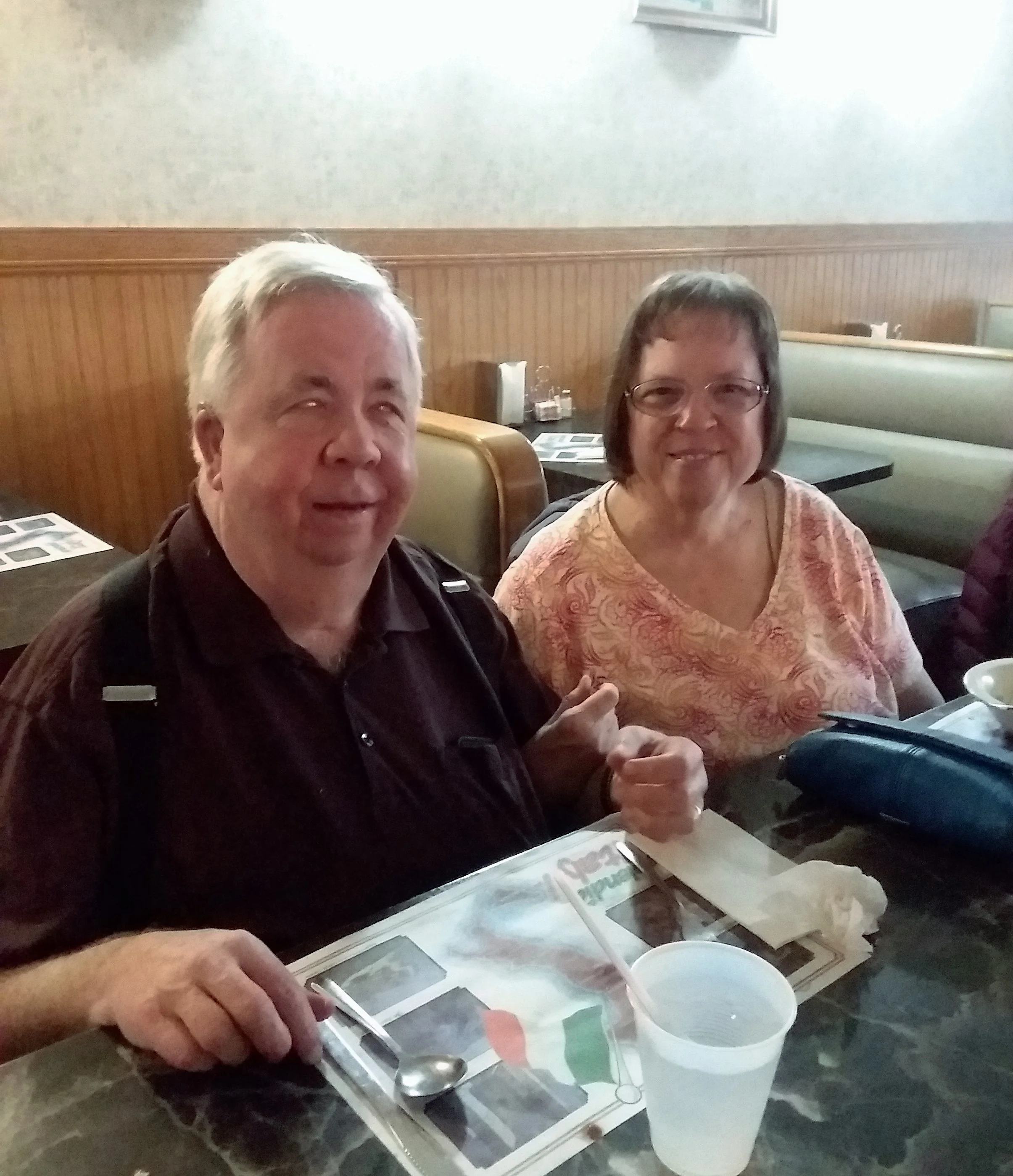 Our own Hap Holly (KC9RP), and his wife Stephanie (KA9WKD)