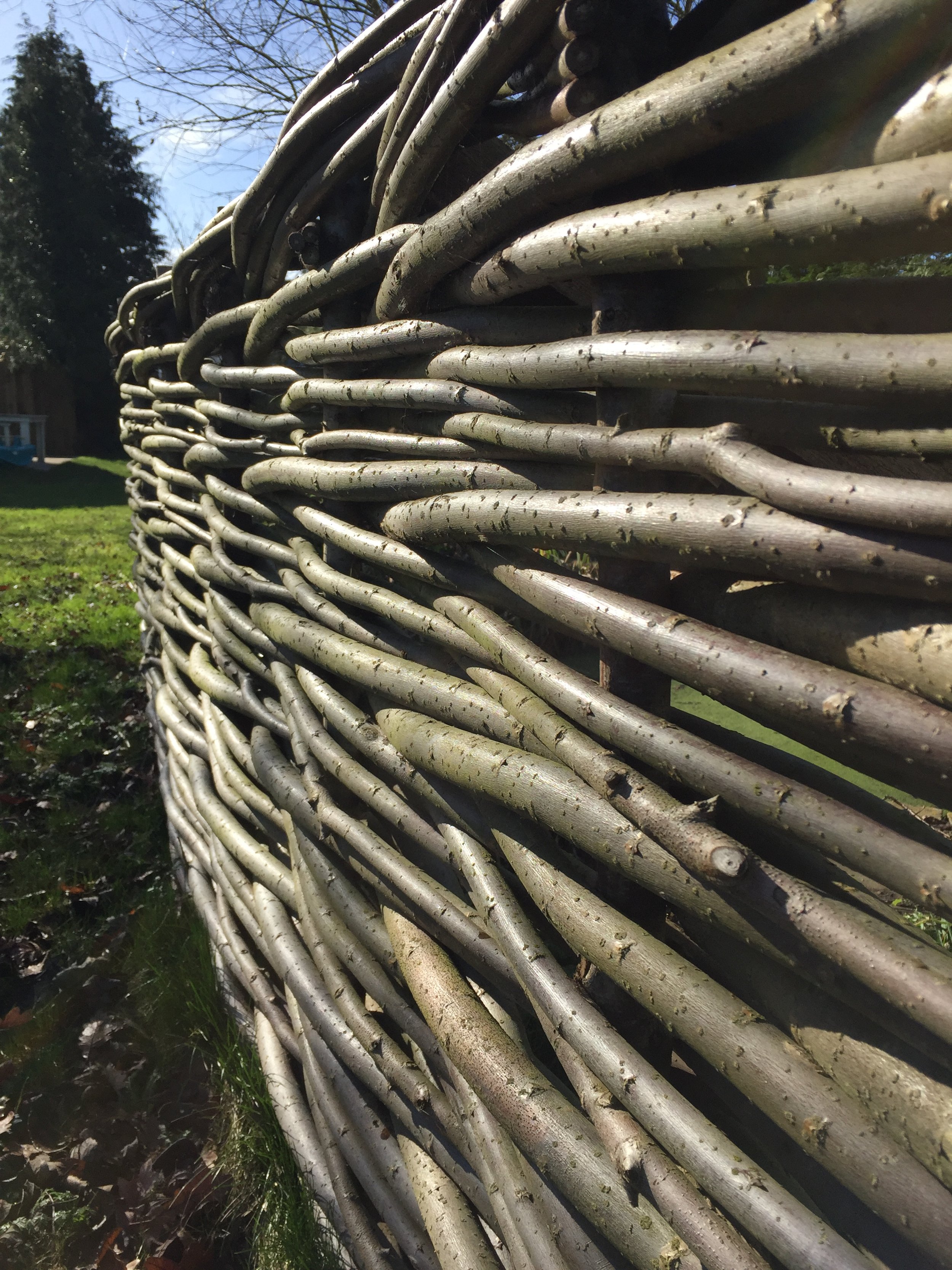 WOVEN WILLOW FENCING