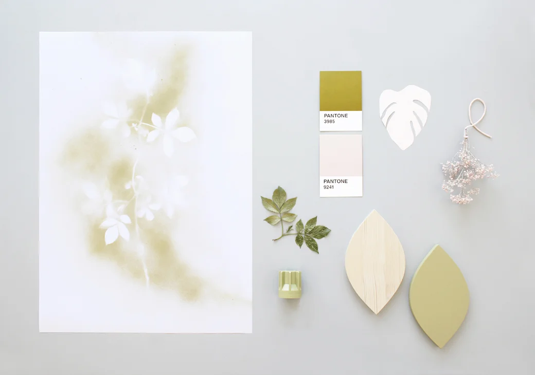 DIY: Spray Paint Botanical Art